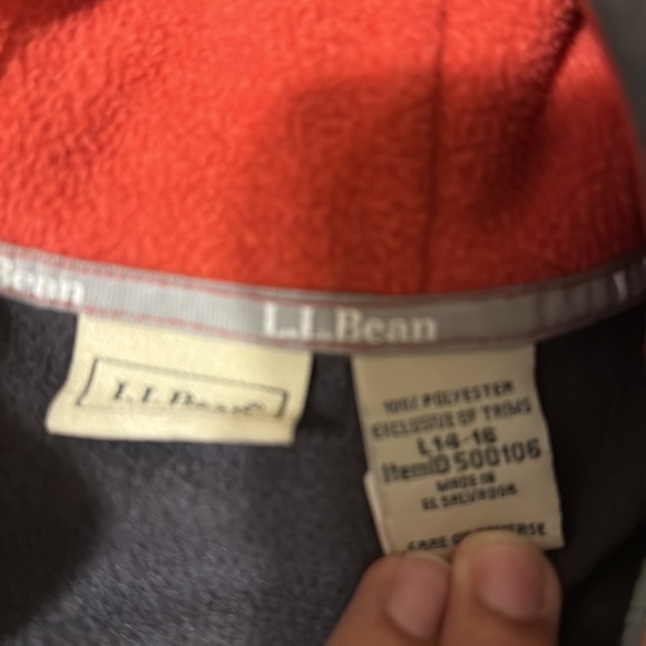 Boy's L.L. Bean Athletic Jacket - Picture 2 of 4